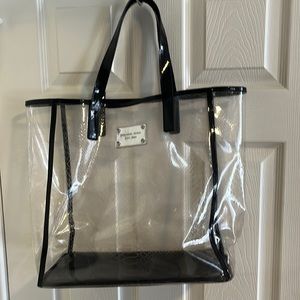 Clear Micheal Kors tote